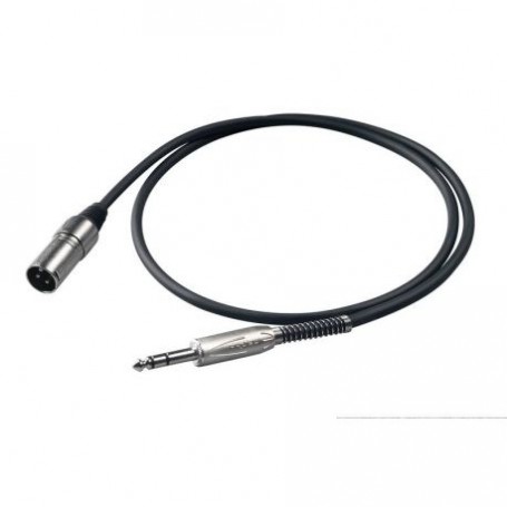 Cable de micrófono Proel BULK230LU10 XLR-Jack 10m