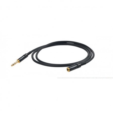 Cable Proel de audio multiaplicacion CHLP190LU3 3m. Jack estéreo-Jack hembra estéreo