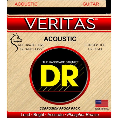 Cuerdas Acústica DR Strings Veritas VTA-11 11-50