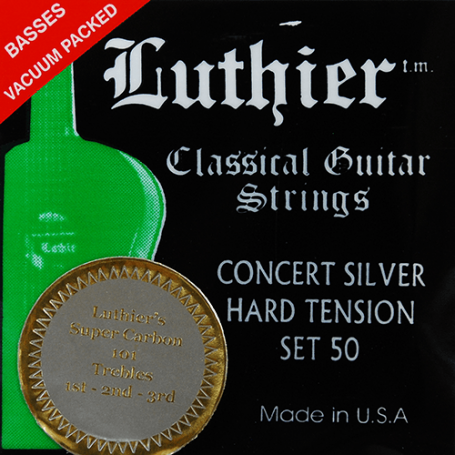 Luthier Set 50 Silver Concert Super Carbon Classical Strings