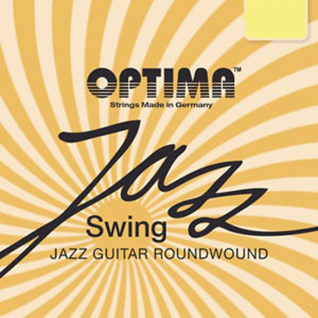 Cuerdas Eléctrica Optima Jazz Swing Roundwound 1947EL 11-49