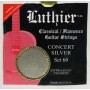 Luthier Set 60 Silver Concert Super Carbon Classical Guitar Strings
