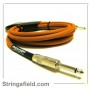 Cable de Instrumento Divine Noise TechFlex ST-ST 3m. Orange -Jack_Orange_c_copia