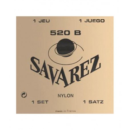 Cuerdas Clásica Savarez 520B Carta Blanca
