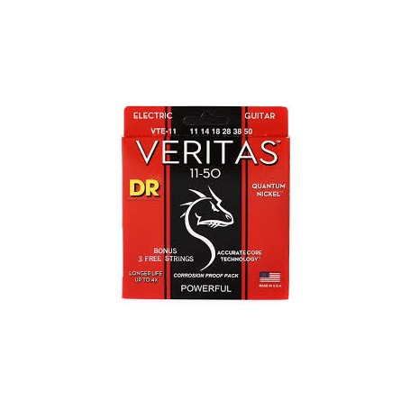 Cuerdas Eléctrica DR Strings Veritas VTE-11 11-50
