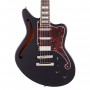 Guitarra Eléctrica D'Angelico Deluxe Bedford SH Limited Edition Black