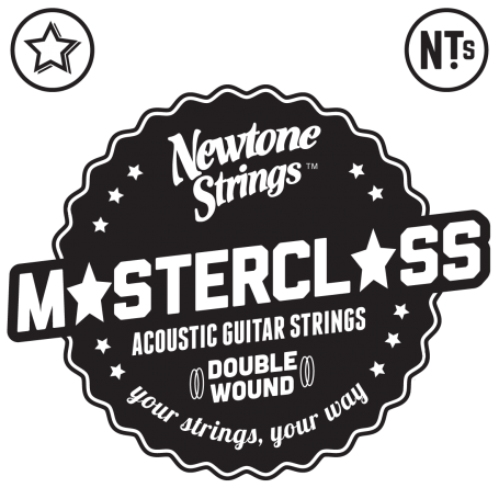 Newtone Master Class Acoustic Double Wound Strings 11-52