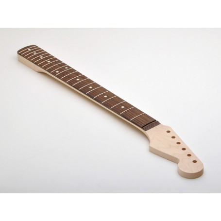 Goldo Rosewood Strat Unfinished Guitar Neck wirh Maple fingerboard
