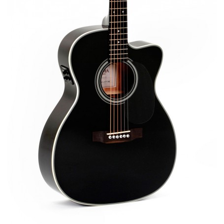Guitarra Acústica Sigma 000MC-1E-BK