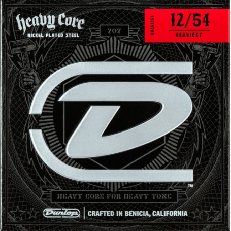 Dunlop Heavy Core Electric Strings 12-54