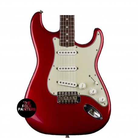The Rock Painters Candy Apple Red Nitrocellulose Guitar Lacquer