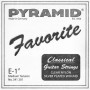 Pyramid Clear Nylon 1-E Classical Single String