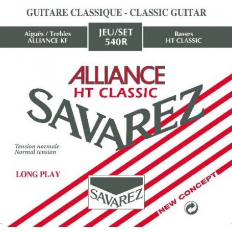 Cuerdas Clásica Savarez Alliance 540R Tensión Normal