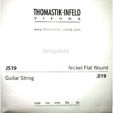 Cuerda Suelta Eléctrica Thomastik JS19 Nickel Flatwound 019 