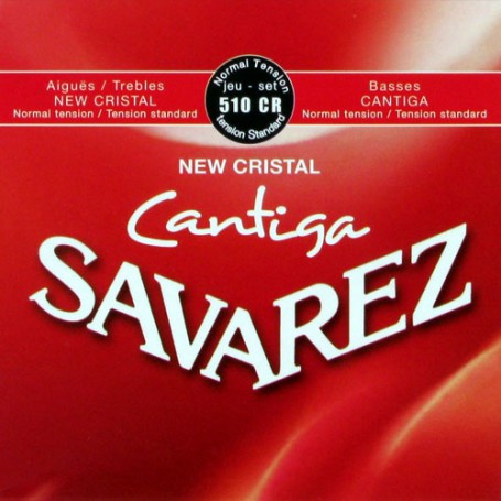 Cuerdas-Clásica-Savarez-510CR New Cristal Cantiga Normal Tension