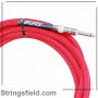 Cable-de-Instrumento-Divine Noise Color Red 10-ST-STJack-Jack 3m.