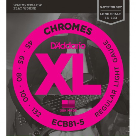 D´Addario ECB81-5 Chromes 45-132