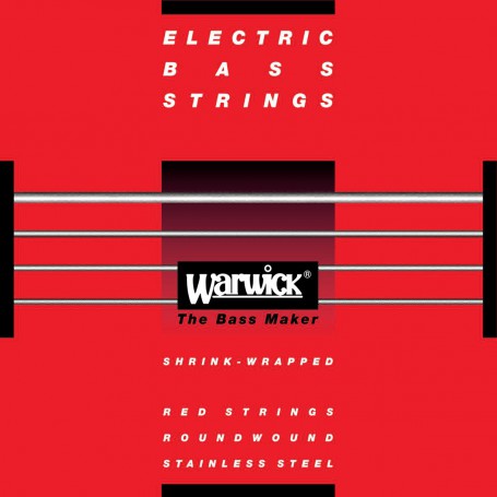 Cuerdas de Bajo Warwick Red Label 40-100 Stainless Steel