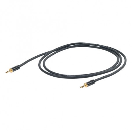 Cable-Instrumento-Proel-CHLP175LU5 Mini Jack-Mini Jack Stereo