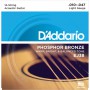 Cuerdas-Acústica-D´Addario-EJ38 Phosphor Bronze 12 Strings 10-47