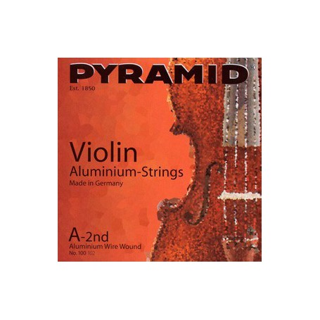 Cuerda Suelta Violin Pyramid Aluminum E-1st