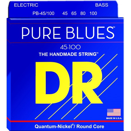 DR Strings Pure Blues 45-100 Medium Lite