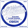 D'Addario Chromes CG024 Flat Wound Single String