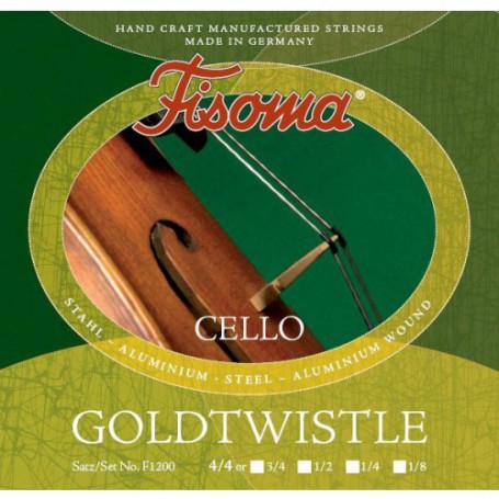 Cuerdas Cello Fisoma Goldwostle F1200 4/4