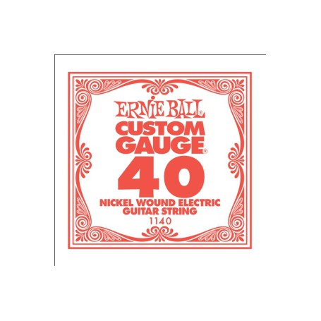 Cuerda Suelta Eléctrica Ernie Ball Entorchada 040