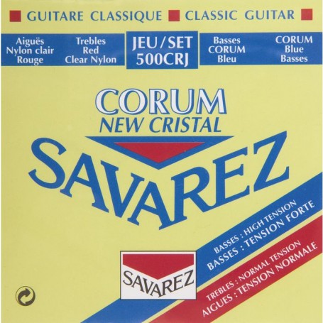 Savarez 500 CJ Rectified New Cristal Classical Guitar Strings 