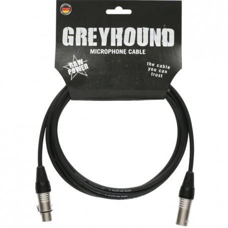Cable Micrófono Klotz Greyhound GRKFM0100 1m.
