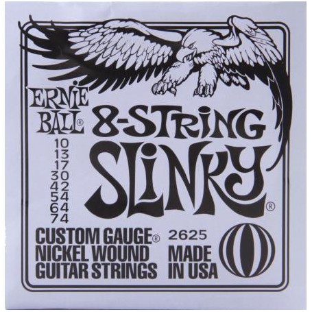 Ernie Ball Regular Slinky 2624 Skinny Top 09-80 8 Strings