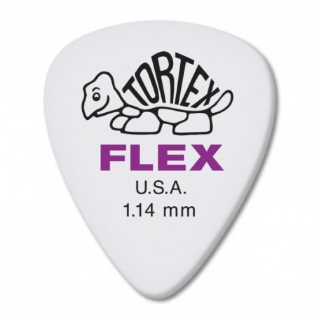 Puas Dunlop Tortex Flex 1.14mm.