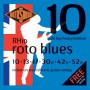 Cuerdas Eléctrica Rotosound Roto Blues 10-52-52