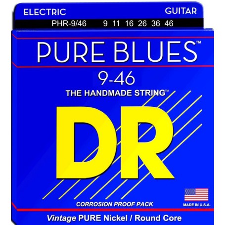 Pure Nickel Electric Guitar Strings wound on Round Cores. 